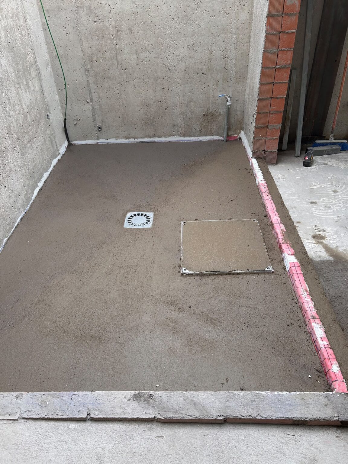 Base del jardín japonés terminada